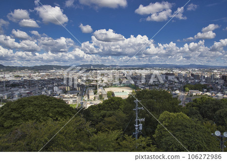 小牧山史蹟 小牧山城跡 小牧山歷史景觀(東側) 愛知縣小牧市 小牧山史蹟 小牧山城跡 小牧山歷史景觀(東側) 愛知縣小牧市 106272986
