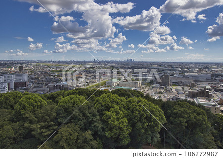 小牧山史蹟 小牧山城跡 小牧山歷史景觀(南側) 愛知縣小牧市 小牧山史蹟 小牧山城跡 小牧山歷史景觀(南側) 愛知縣小牧市 106272987