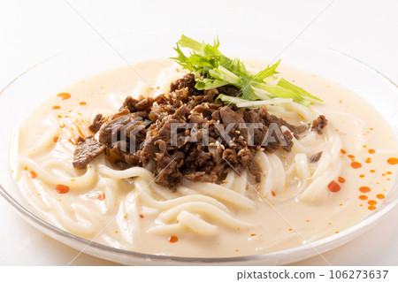 Chilled Soymilk Tantan Udon 106273637