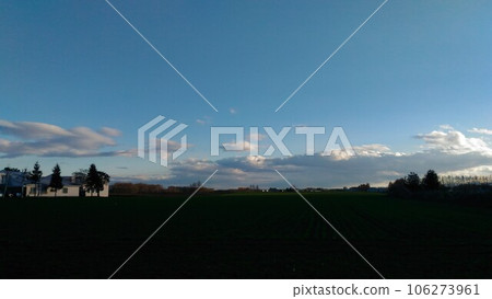 Sorachi plain and clouds 106273961