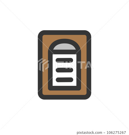 醫療相關彩色單項圖標圖表 106275267