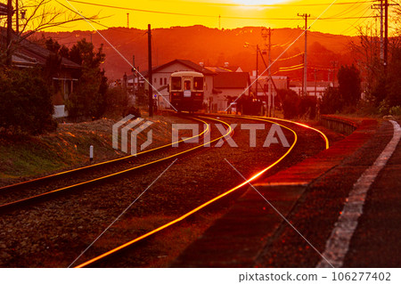 Ichinomiya, Mori-machi, Shuchi-gun, Shizuoka Prefecture Tenryu Hamanako Railway and scenery along the line 106277402