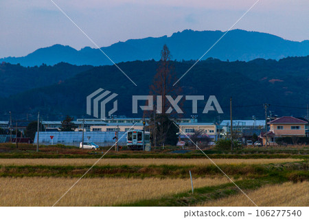 Hosoya, Kakegawa City, Shizuoka Prefecture Tenryu Hamanako Railway and scenery along the line 106277540