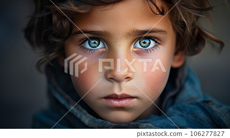 難民男孩“AI生成圖像” 106277827