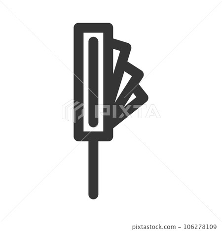 Daily necessities line drawing single item dust remover Daily necessities line drawing single item dust remover 106278109