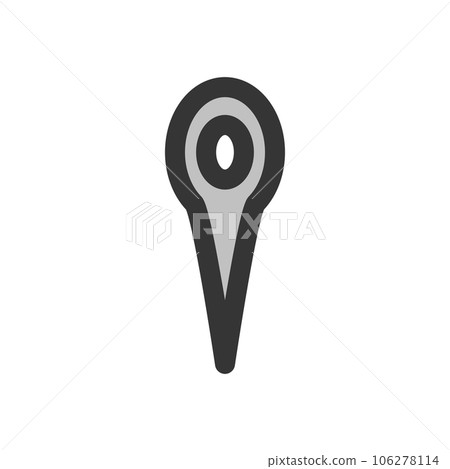 Daily necessities color single item icon Sewing needle 106278114