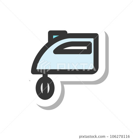 貼紙式生活用品單品圖標拂塵 106278116