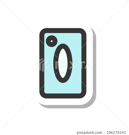 Sticker style daily necessities single item icon soap 106278141