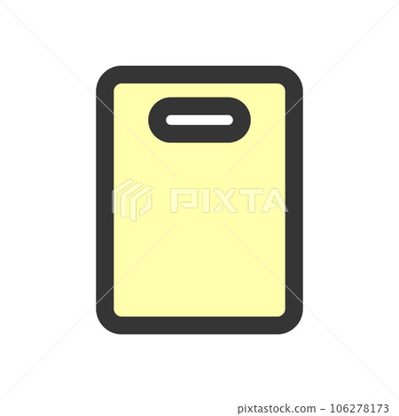 Daily necessities color single item icon cutting board 106278173