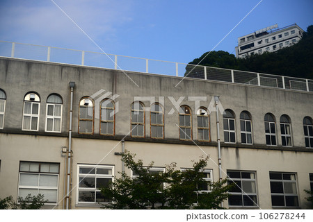 Retro-modern school building on Onomichizaka-2 Retro-modern school building on Onomichizaka-2 106278244