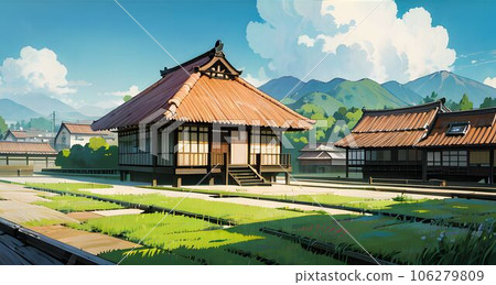 Anime background illustration "AI-generated image" Anime background illustration "AI-generated image" 106279809