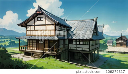 Anime background illustration "AI-generated image" Anime background illustration "AI-generated image" 106279817