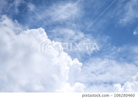 夏日天空藍天素材 夏日天空藍天素材 106280460