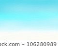 Background material Image of the sea of Okinawa White sandy beach Light color 106280989