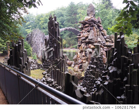 德國拉科特橋 2023 年 8 月 106281764