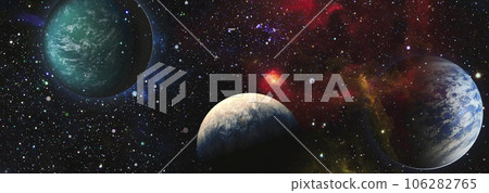 Stars of a planet and galaxy in a free space . Bright Star Nebula. Distant galaxy. Abstract image. Elements of this image furnished by NASA. Stars of a planet and galaxy in a free space . Bright Star Nebula. Distant galaxy. Abstract image. Elements of this image furnished by NASA. 106282765