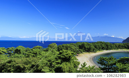 Suruga Bay and Mt. Fuji seen from Toda 106282983