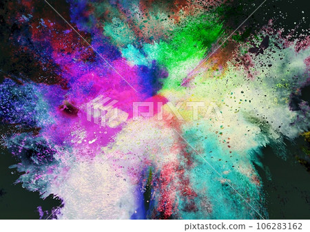Abstract background with swirling colorful smoke 106283162
