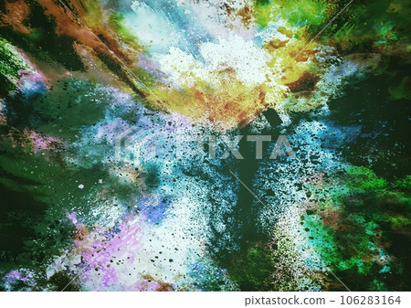 抽象背景與旋轉彩色煙霧 106283164