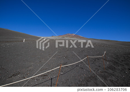 Mt.Fuji Gotemba route mountain trail 5.5th to 6th station 106283706