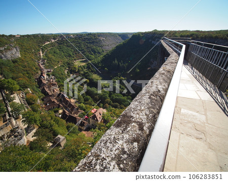 Rocamadour (France) in early September Rocamadour (France) in early September 106283851