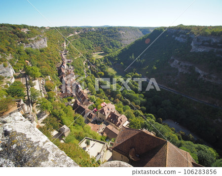Rocamadour (France) in early September Rocamadour (France) in early September 106283856