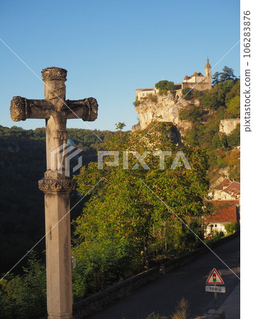 Rocamadour (France) in early September Rocamadour (France) in early September 106283876