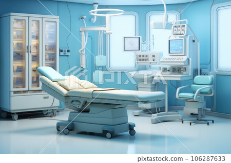 Operation room in hospital concept. Generative AI 106287633