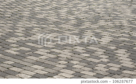 Old gray stone pavement texture Old gray stone pavement texture 106287677