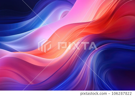 Abstract Galaxy background, Colourful star. Generative AI 106287822