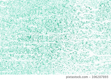Splashes and drops of white paint on turquoise wall surface background Splashes and drops of white paint on turquoise wall surface background 106287893
