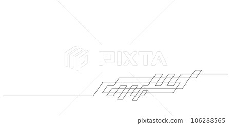 digital technology graphic design element in... - Stock Illustration ...