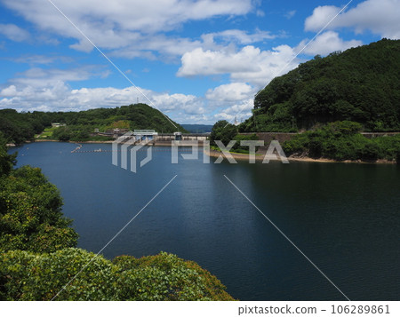 Shorenji Dam in Summer Shorenji Dam in Summer 106289861