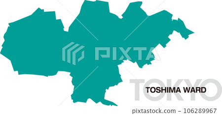 東京丰島區地圖 東京丰島區地圖 106289967