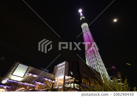 天空樹夜視圖 天空樹夜視圖 106290430