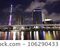 Skytree night view from Asakusa 106290433