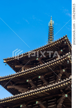 奈良縣法隆寺五層塔世界文化遺產 106290615