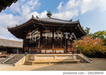 奈良縣法隆寺夢殿世界文化遺產 奈良縣法隆寺夢殿世界文化遺產 106290640