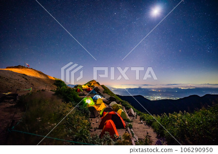 Enzanso, the starry sky from the tent site 106290950