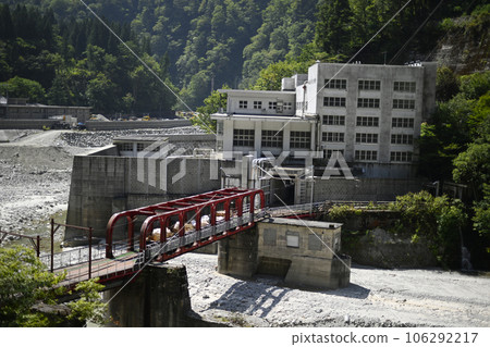 黑部川第二發電站 黑部溪谷 黑部市 自然 河谷 溪谷 休閒旅遊 旅行戶外 106292217
