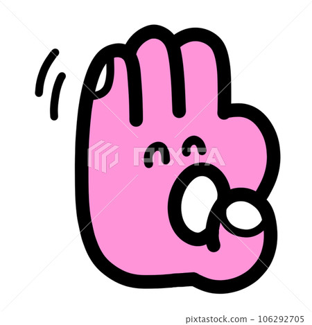 Okay-chan, a character with a colorful okay sign Okay-chan, a character with a colorful okay sign 106292705