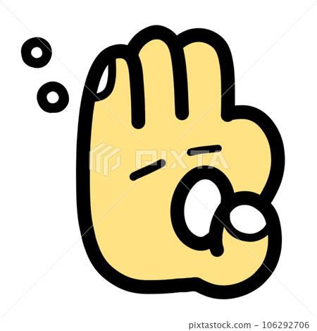 Okay-chan, a character with a colorful okay sign Okay-chan, a character with a colorful okay sign 106292706