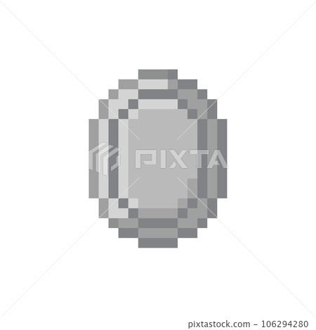 銀幣的像素圖 106294280