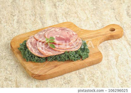 Italian pork salami sausage - Napoli Italian pork salami sausage - Napoli 106296025