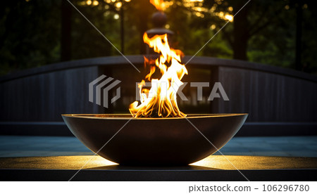 Torch to celebrate the veteran day in America Torch to celebrate the veteran day in America 106296780