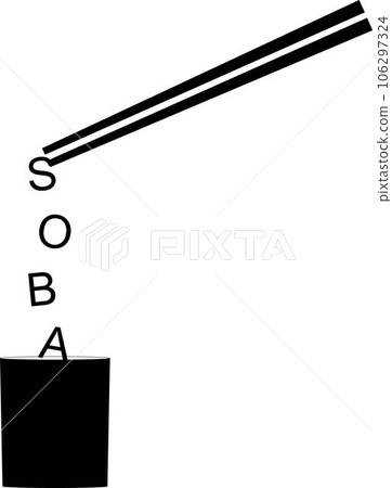 Soba Japanese food 106297324