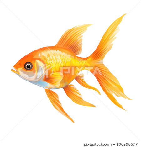 Vivid fish isolated 106298677