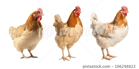 Big chicken bird isolated 106298822