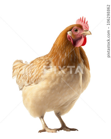 Big chicken bird isolated Big chicken bird isolated 106298862
