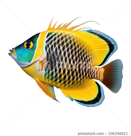 Vivid fish isolated Vivid fish isolated 106298921